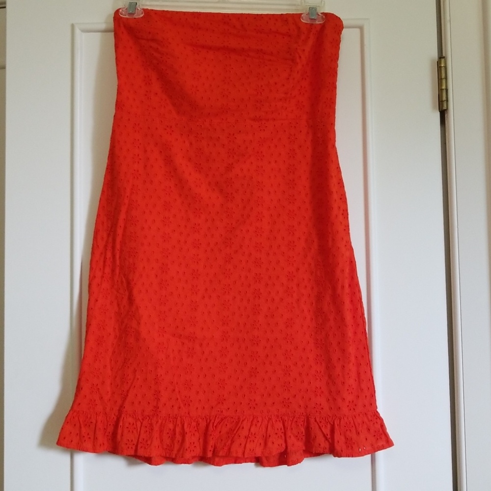 Strapless dress